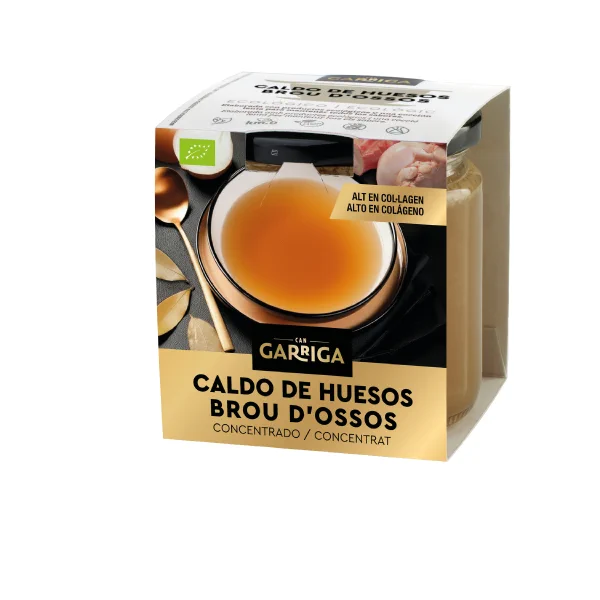 Caldo de huesos concentrado