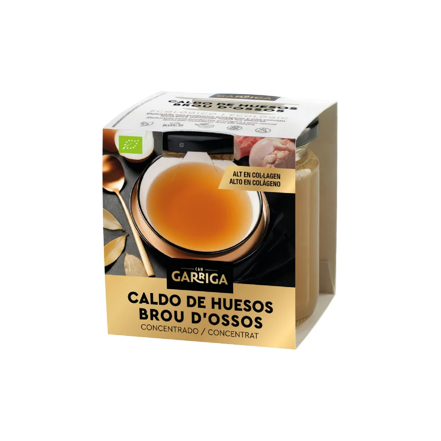 Caldo de huesos concentrado